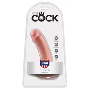 King cock 6 inch flesh