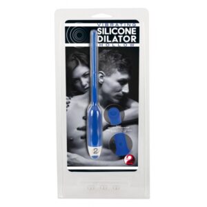 Vibrating silicone dilator hol